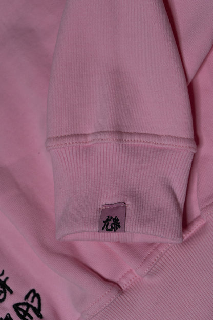 PATCHED ZIP UP JACKET (PINK)
